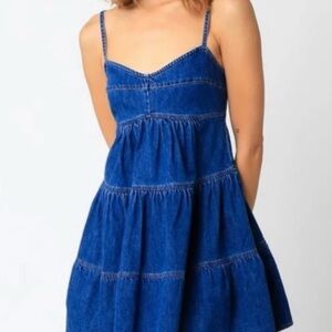 Blue Denim Dress